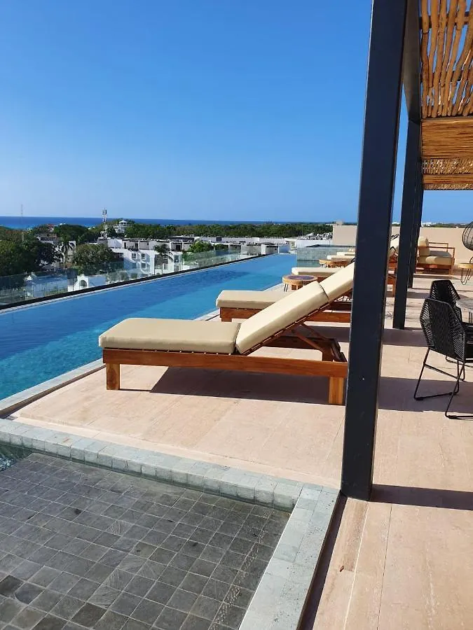 Magnifico Estudio Con Rooftop Cerca De 5Ta Avenida Playa del Carmen